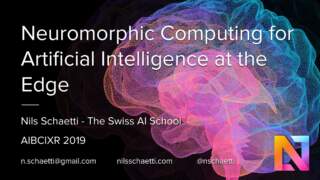 Neuromorphic Computing for Artificial Intelligence at the Edge (05/05/2017)
